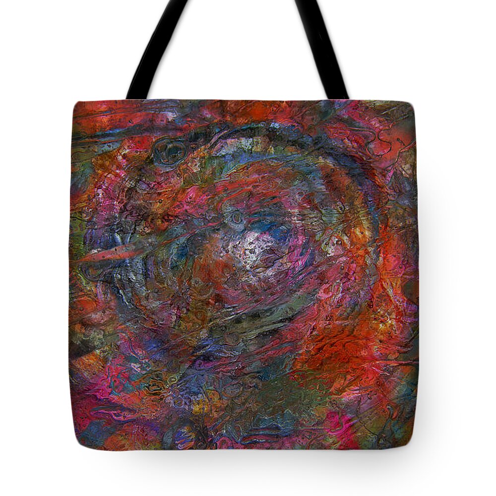 World Of Colours Tote Bag featuring the mixed media World of Colours by Sami Tiainen