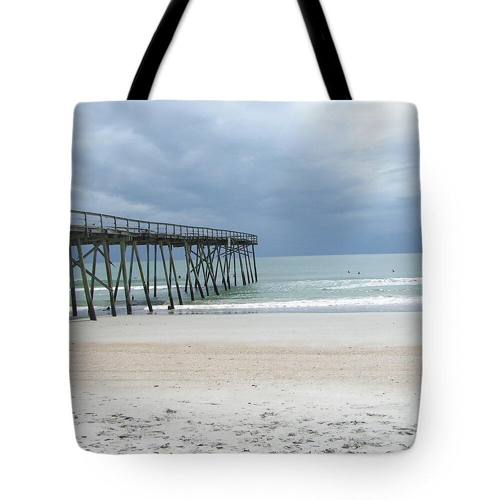  Tote Bag featuring the photograph Wrightsville Beach by Heather E Harman