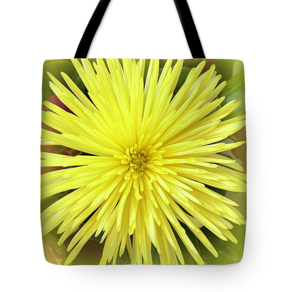 Yellow Tote Bag featuring the photograph Y E L L O W - An Homage by VIVA Anderson
