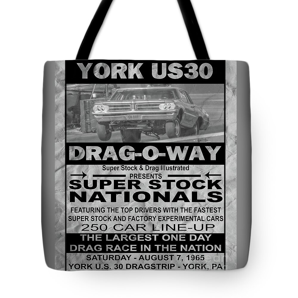 York Tote Bag featuring the photograph York US30 Poncho Poster by Darrell Foster