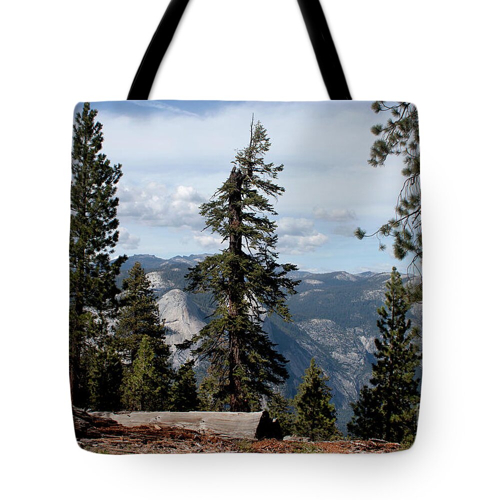 Glacier Point Tote Bag featuring the photograph Yosemite Park by Ivete Basso Photography