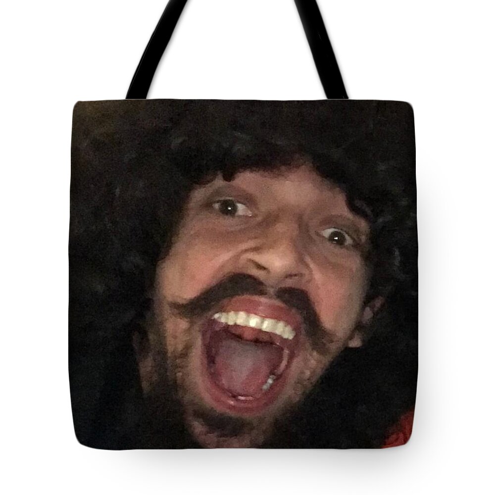Youth Tote Bag featuring the photograph Youth Pastor on a Mission BW by Lee Darnell