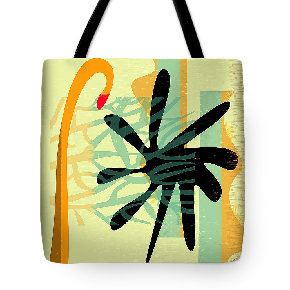  Tote Bag featuring the digital art Zap by Alan Bodner