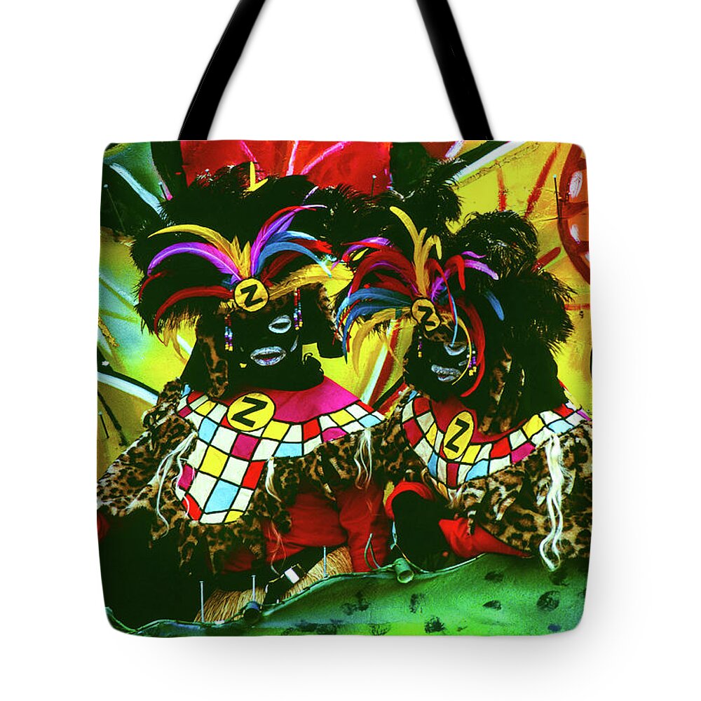 New Orleans Tote Bag featuring the photograph Zulu - Mardi Gras Parade, New Orleans by Earth And Spirit