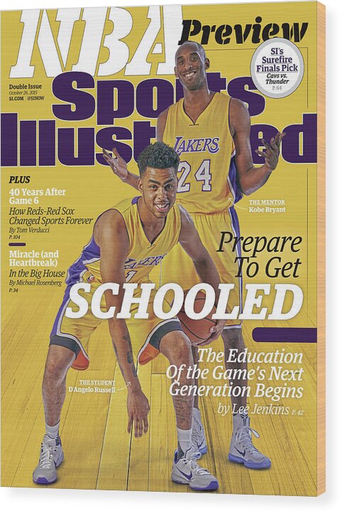 Magazine Cover Wood Print featuring the photograph Prepare To Get Schooled, The Education Of The Games Next Sports Illustrated Cover #1 by Sports Illustrated