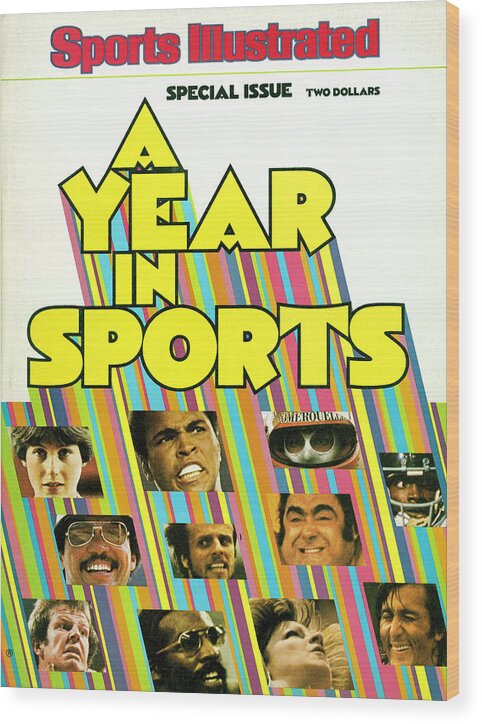 The Olympic Games Wood Print featuring the photograph 1976 Year In Sports Issue Sports Illustrated Cover by Sports Illustrated