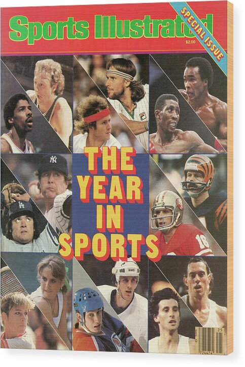 Playoffs Wood Print featuring the photograph 1981 Year In Sports Issue Sports Illustrated Cover by Sports Illustrated