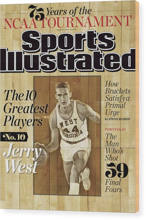 Magazine Cover Wood Print featuring the photograph The 10 Greatest Players 75 Years Of The Tournament Sports Illustrated Cover #2 by Sports Illustrated