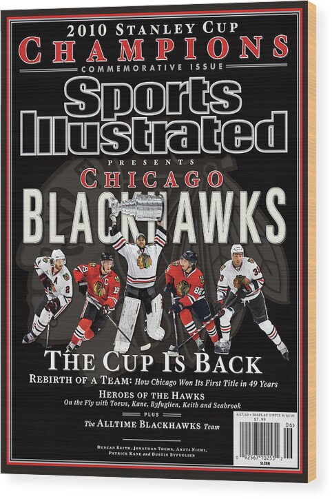 Playoffs Wood Print featuring the photograph 2010 Stanley Cup Finals Sports Illustrated Cover by Sports Illustrated