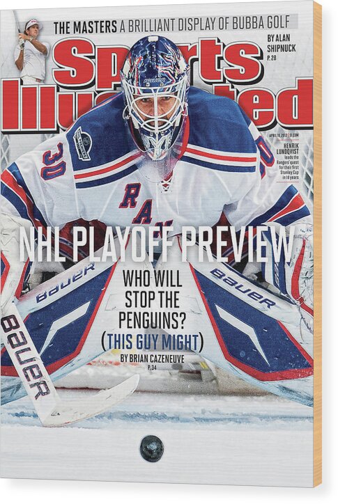 Magazine Cover Wood Print featuring the photograph 2012 Nhl Playoff Preview Issue Sports Illustrated Cover by Sports Illustrated