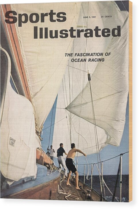 Magazine Cover Wood Print featuring the photograph Escapade, 1961 Miami To Jamaica Race Sports Illustrated Cover by Sports Illustrated