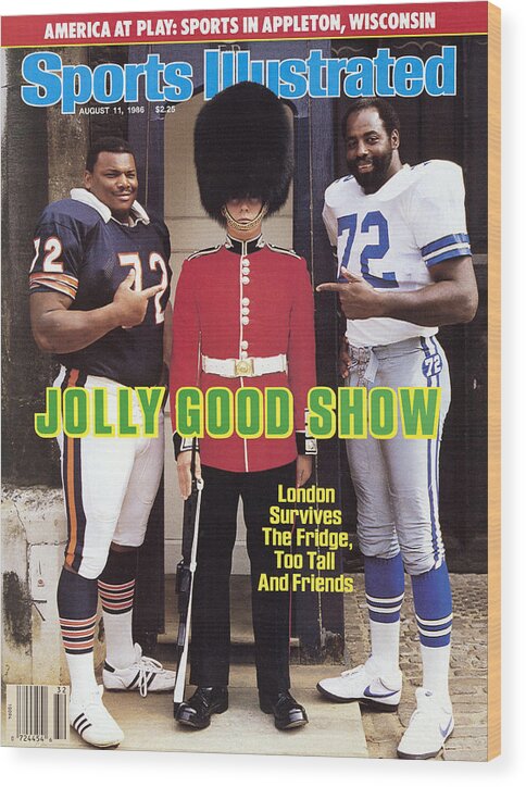 1980-1989 Wood Print featuring the photograph Jolly Good Show London Survives The Fridge, Too Tall And Sports Illustrated Cover by Sports Illustrated