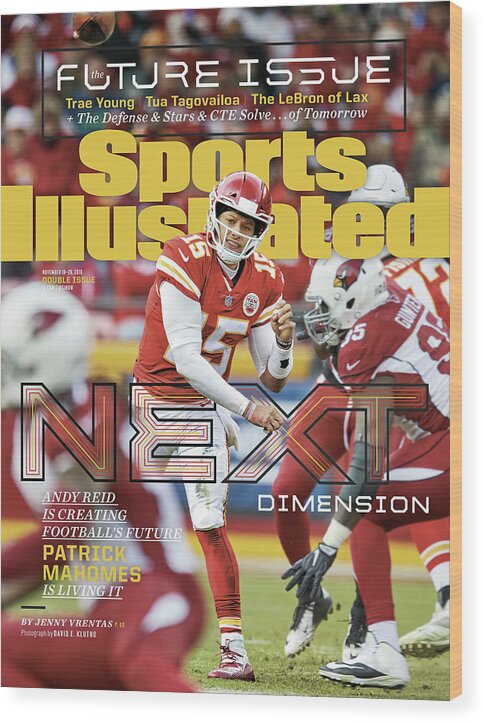 Magazine Cover Wood Print featuring the photograph Next Dimension Andy Reid Is Creating Footballs Future Sports Illustrated Cover by Sports Illustrated