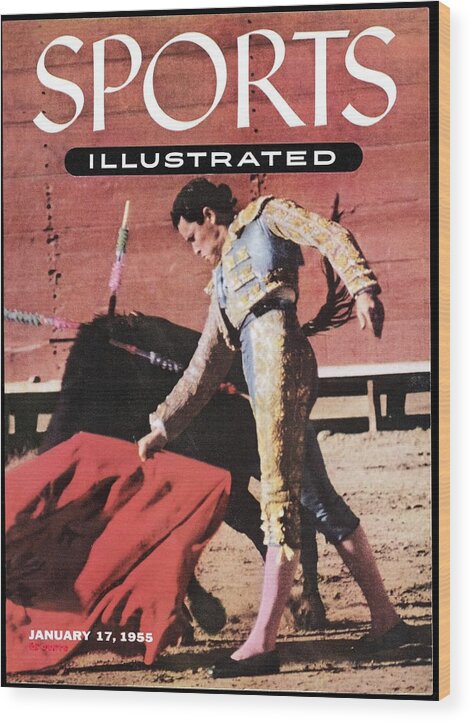Magazine Cover Wood Print featuring the photograph Rafael Rodriguez, Matador Sports Illustrated Cover by Sports Illustrated