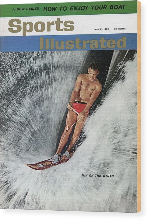 Atlanta Wood Print featuring the photograph Water Skiing Sports Illustrated Cover by Sports Illustrated