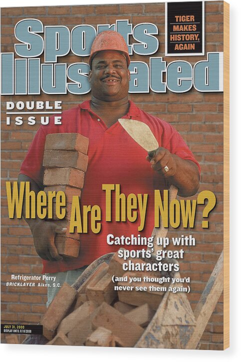 People Wood Print featuring the photograph William Perry, Where Are They Now Sports Illustrated Cover by Sports Illustrated