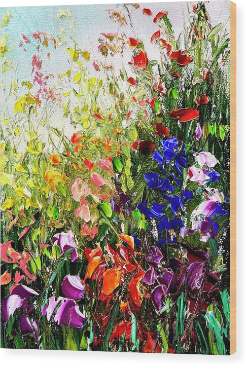 Flower Fields  by Julia S Powell