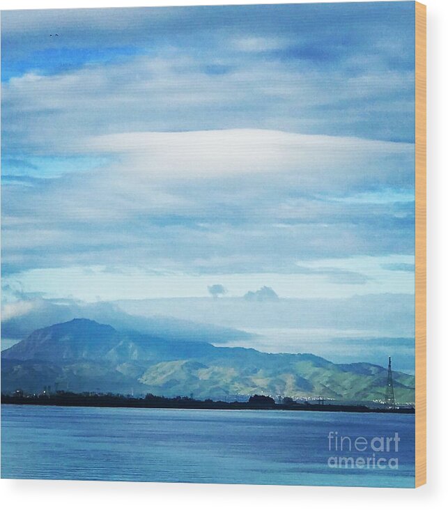 California Wood Print featuring the photograph Mt Diablo California by Suzanne Lorenz