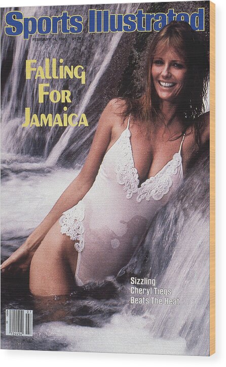 1980-1989 Wood Print featuring the photograph Cheryl Tiegs Swimsuit 1983 Sports Illustrated Cover by Sports Illustrated