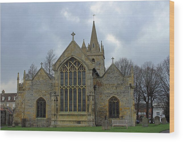  St Lawrence's Church Wood Print featuring the photograph St Lawrence's Church by Tony Murtagh