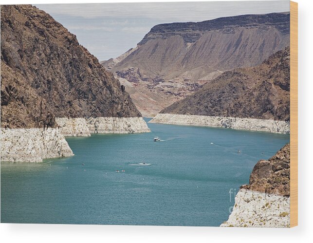 Water Wood Print featuring the photograph Lake Mead #1 by Jim West