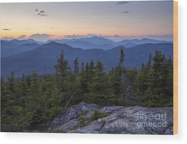 Middle Sister Trail Wood Print featuring the photograph Mount Chocorua Scenic Area - Albany New Hampshire USA #1 by Erin Paul Donovan