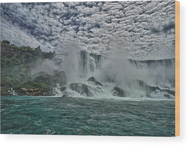 Canada Wood Print featuring the photograph Niagara Falls #1 by Prince Andre Faubert