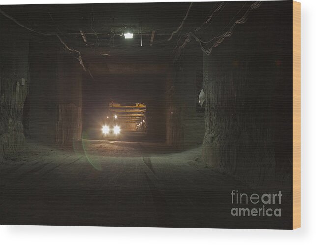 Nuclear Wood Print featuring the photograph Nuclear Waste Storage #1 by Jim West