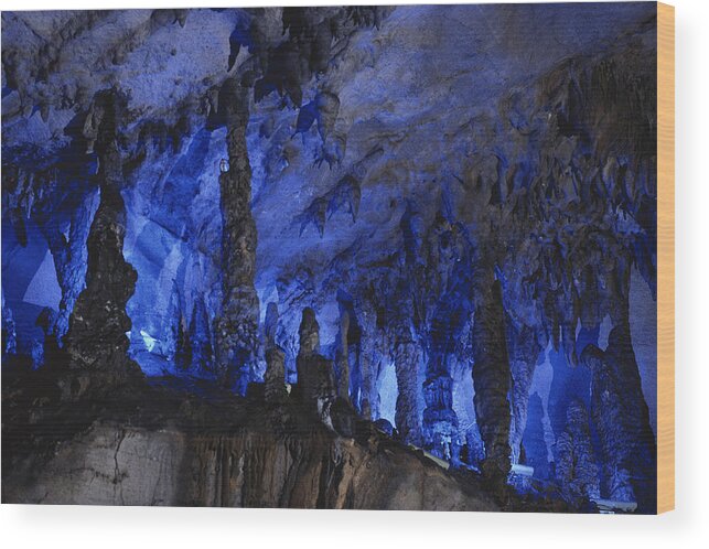 1978 Wood Print featuring the photograph Seven Star Cave, China #1 by George Holton