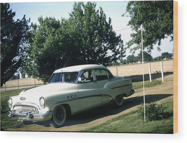 Buick Wood Print featuring the photograph 1953 Buick by John Mathews