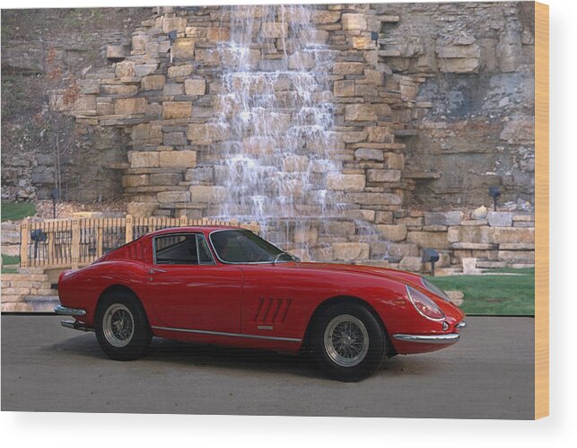 1967 Wood Print featuring the photograph 1967 Ferrari 275 GTB by Tim McCullough