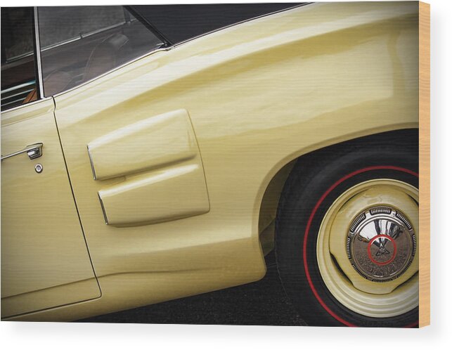 1969 Wood Print featuring the photograph 1969 Dodge Coronet R/T Convertible by Gordon Dean II