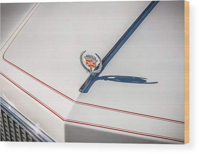 1976 Cadillac Wood Print featuring the photograph 1976 Cadillac Eldorado  by Rich Franco