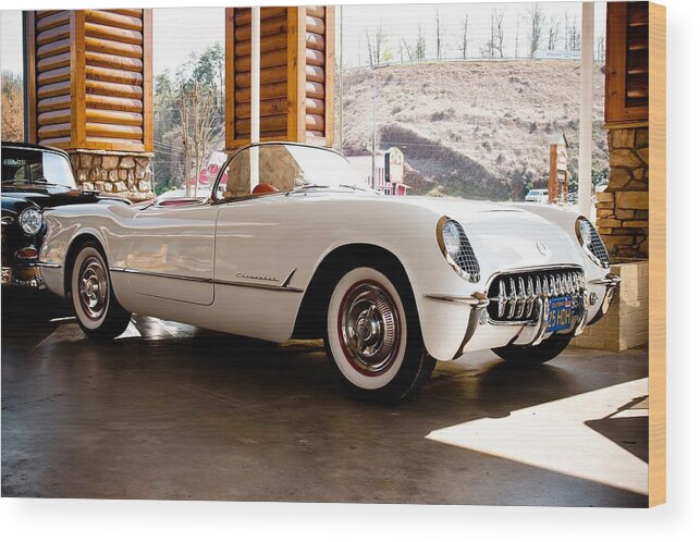 Corvette Wood Print featuring the photograph Corvette #2 by Robert L Jackson