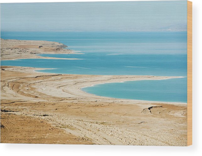Scenics Wood Print featuring the photograph Dead Sea #2 by Photostock-israel