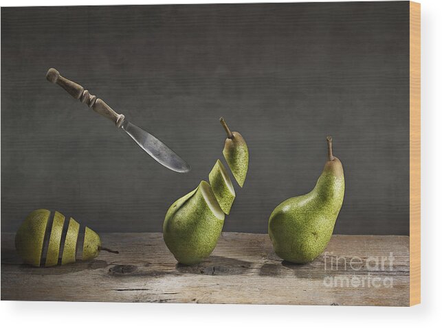 Pear Wood Print featuring the photograph No Escape #2 by Nailia Schwarz