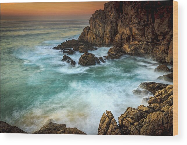Galicia Wood Print featuring the photograph Penencia Point Galicia Spain by Pablo Avanzini