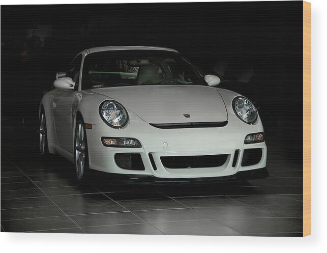 Auto Wood Print featuring the photograph 2007 Porsche GT3 by Dave Koontz