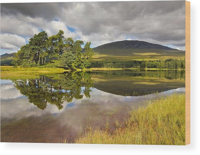 Loch Tulla Wood Print featuring the photograph Loch Tulla #3 by Stephen Taylor