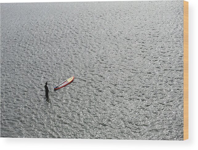 Tidal Bore Wood Print featuring the photograph Feature - Bore Tide Surfing In Alaska #33 by Streeter Lecka