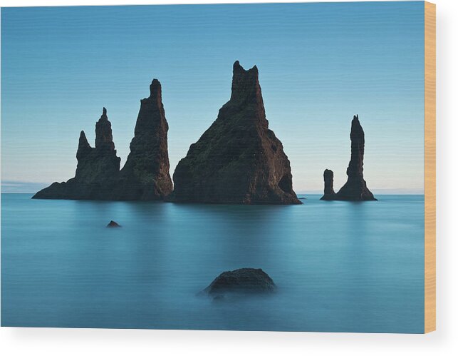 Scenics Wood Print featuring the photograph Iceland #4 by Jeremy Walker
