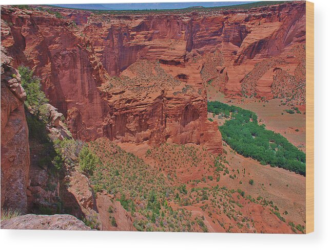 Rock Wood Print featuring the photograph Inside the Canyon #4 by Dany Lison