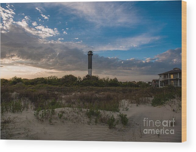 Sullivan's Island Wood Print featuring the photograph Lowcountry Character by Dale Powell