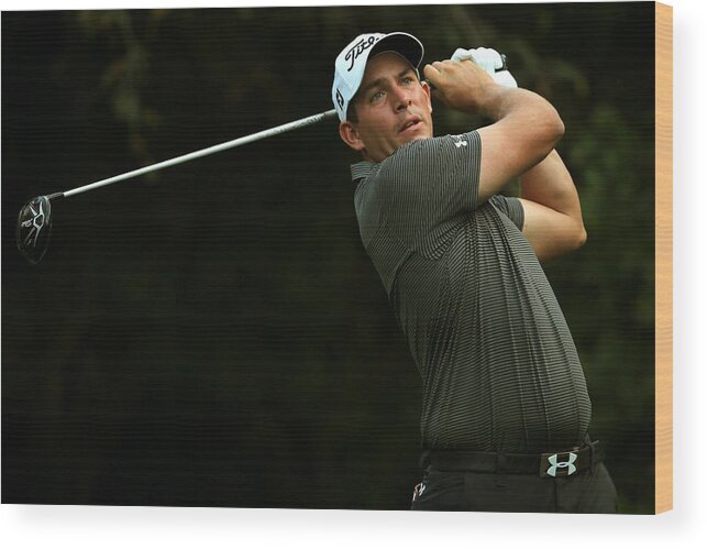 People Wood Print featuring the photograph Valspar Championship - Round One #4 by Sam Greenwood