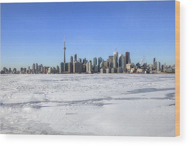 Skyline Wood Print featuring the photograph Toronto #7 by Joana Kruse