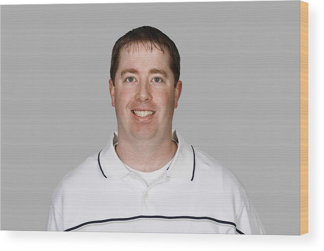 Media Day Wood Print featuring the photograph New England Patriots 2006 Headshots #9 by Getty Images