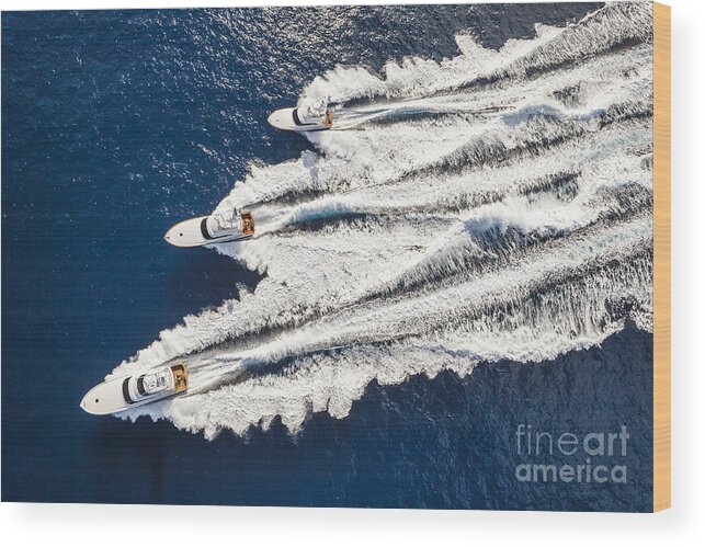 F&s Wood Print featuring the photograph Air Boats by Scott Kerrigan