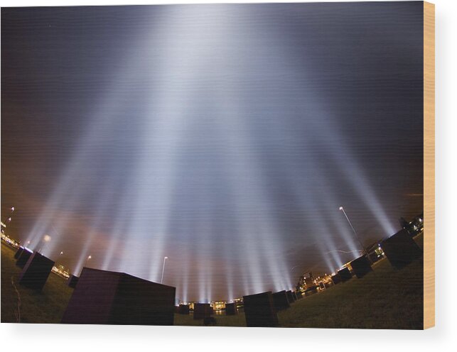Art Show Wood Print featuring the photograph Amsterdam light by Ricardo Liberato