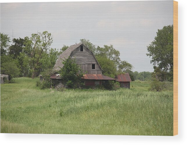Barn Wood Print featuring the photograph Another Missouri Barn by Kathryn Cornett