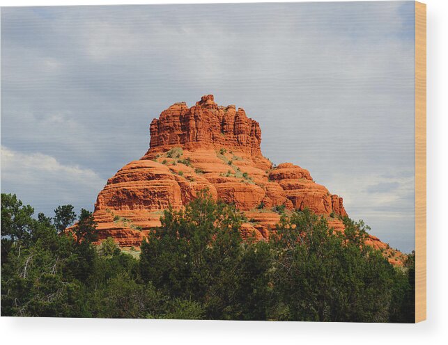 Tranquility Wood Print featuring the photograph Bell Rock by © Bill Weston